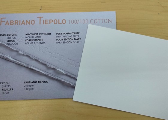 Fabriano Tiepolo Paper, Printmaking Paper